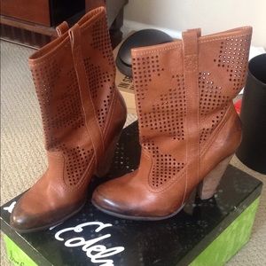 Sam Edelman Portia saddle vintage booties